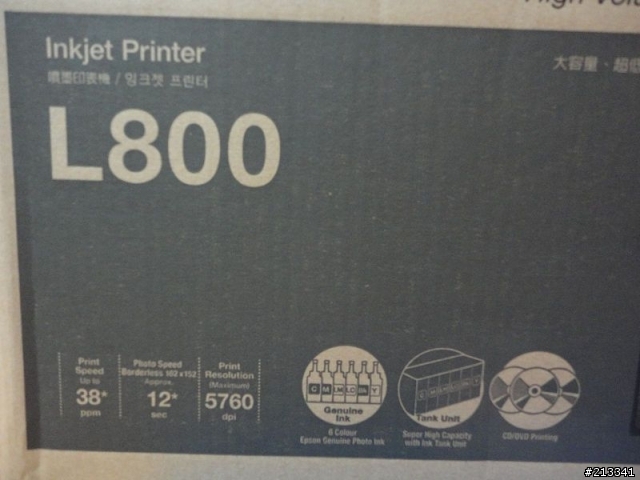 EPSON L800 開箱
