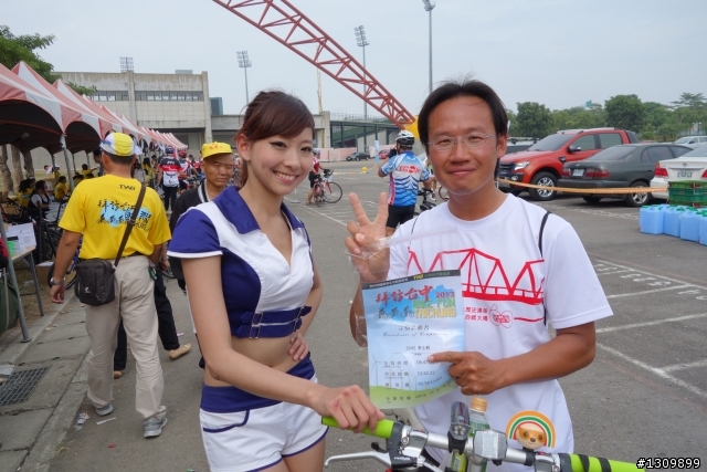 2013 騎單車拜訪台中100K ,