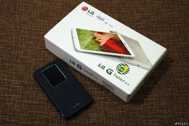LG Tablet 8.3 預購到手 小細節開箱
