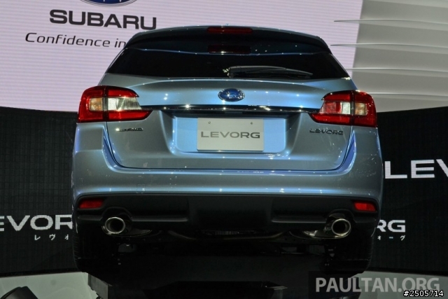 Levorg vs Legacy 2.5gt 外型比一比