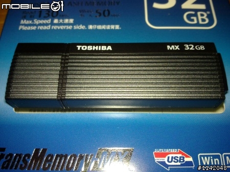 TOSHIBA TransMemory-MX 32GB USB 3.0 測試
