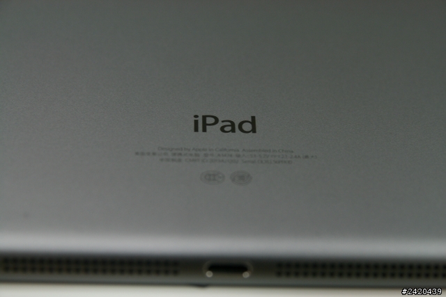 陸版太空灰iPad Air+台灣hoda保護貼