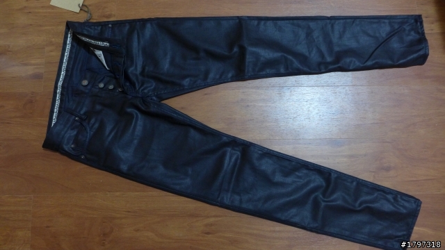 JEANSDA 2013秋冬新作 Phoenix Black Coated Jeans Slender