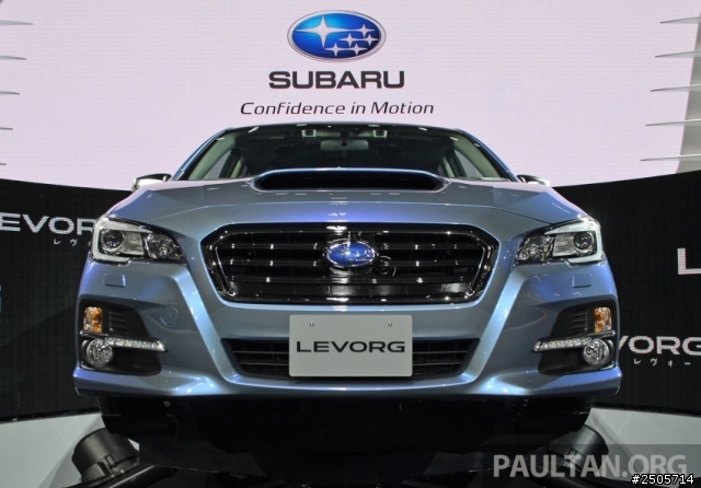 Levorg vs Legacy 2.5gt 外型比一比