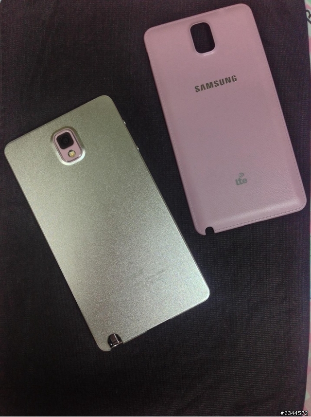 【不專業開箱】Galaxy Note3 4G LTE版香頌粉+外衣分享