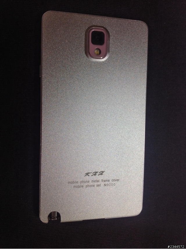 【不專業開箱】Galaxy Note3 4G LTE版香頌粉+外衣分享