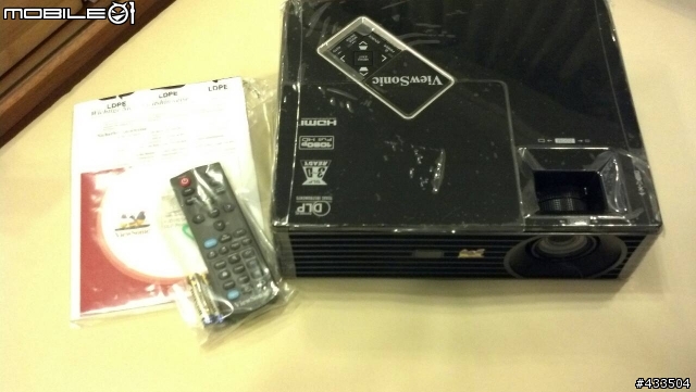 ViewSonic PJD7820HD小開箱測試