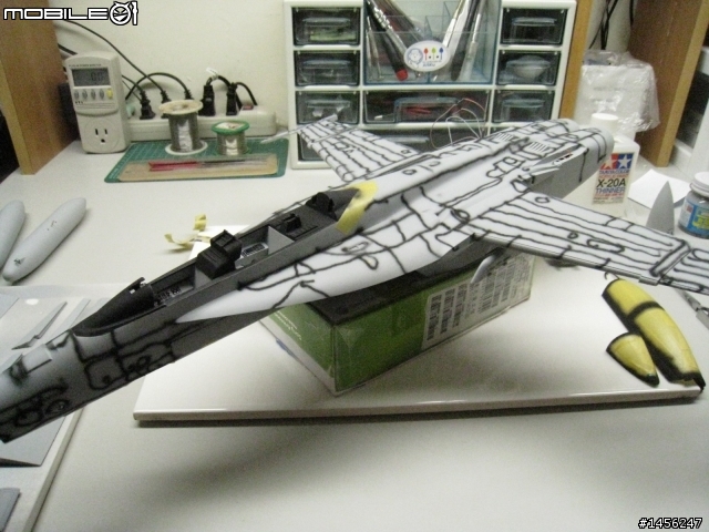 Trumpeter 1/32 F-18F 超級大黃蜂製作分享