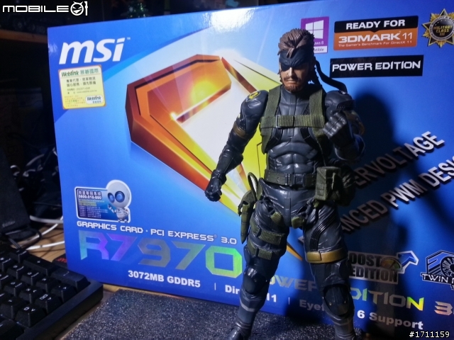 雙重火力的合金裝備!MSI GTX760 HAWK & 7970PE 3GD5 BE 雙卡開箱