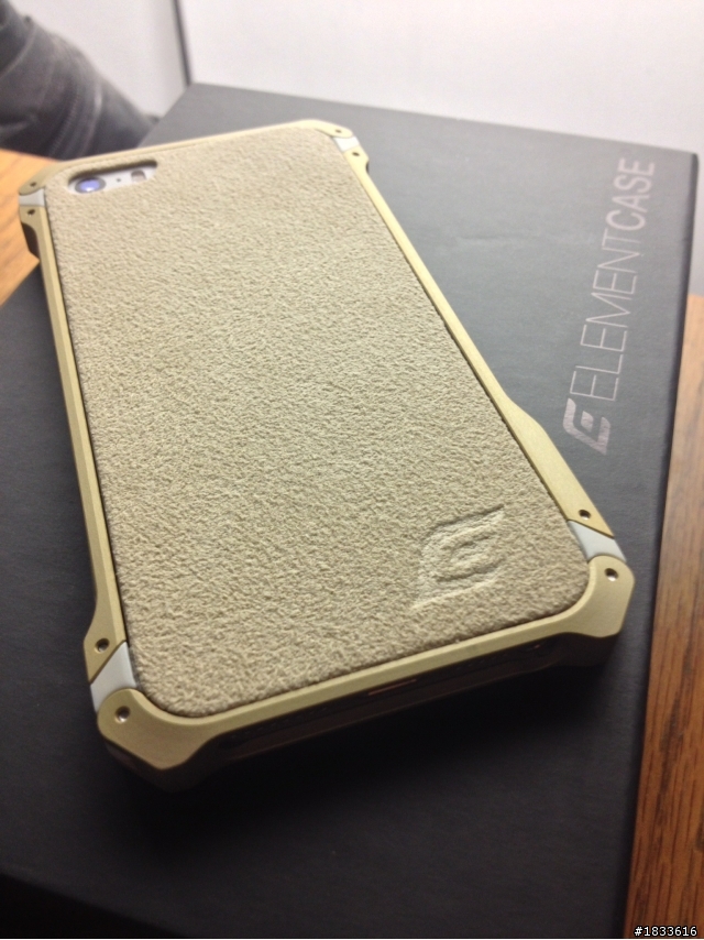 iPhone 5s 金色邊框Element Case 開箱囉~