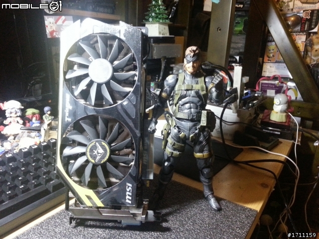 雙重火力的合金裝備!MSI GTX760 HAWK & 7970PE 3GD5 BE 雙卡開箱