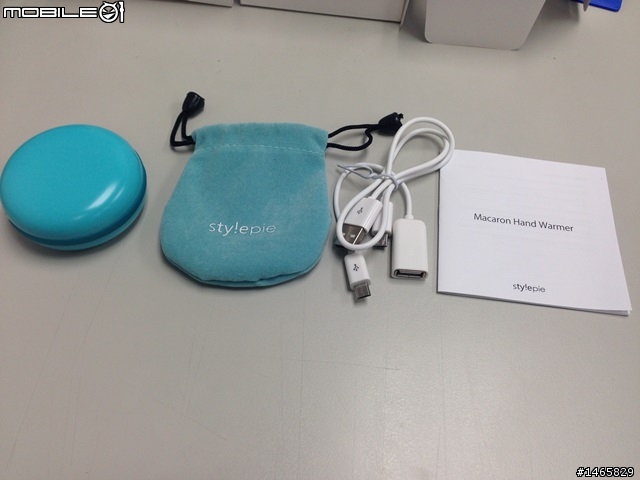 【溫暖開箱】輕巧可愛~馬卡龍造型暖手寶+行動電源