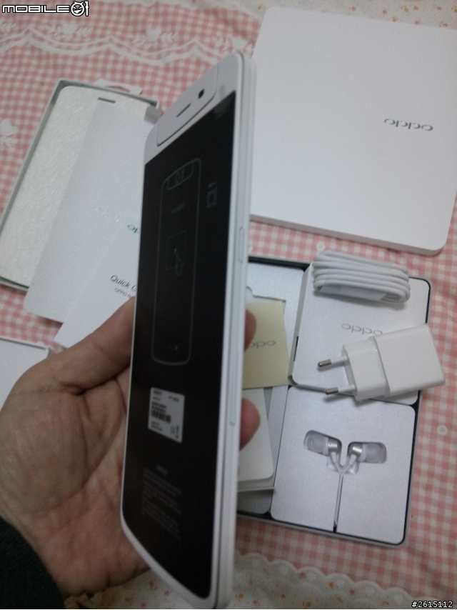 OPPO N1 16G 白色 WCDMA 國際版-快速開箱~圖多~