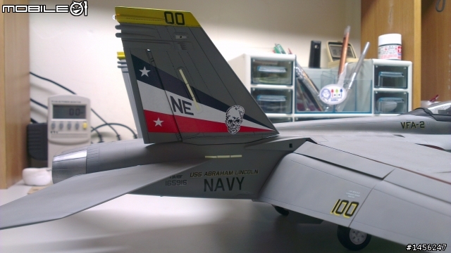 Trumpeter 1/32 F-18F 超級大黃蜂製作分享