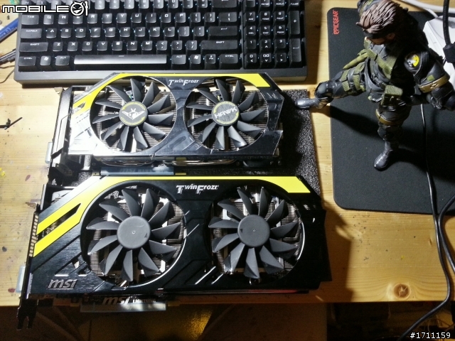 雙重火力的合金裝備!MSI GTX760 HAWK & 7970PE 3GD5 BE 雙卡開箱