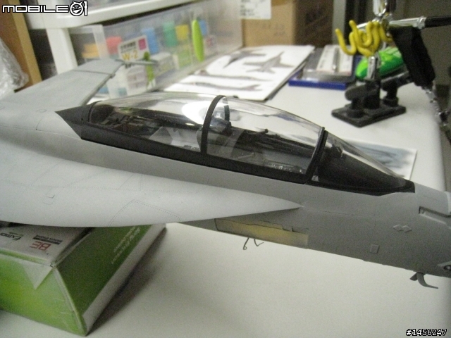 Trumpeter 1/32 F-18F 超級大黃蜂製作分享