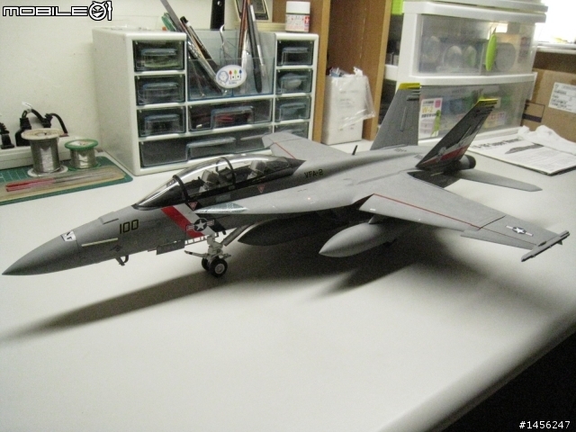 Trumpeter 1/32 F-18F 超級大黃蜂製作分享