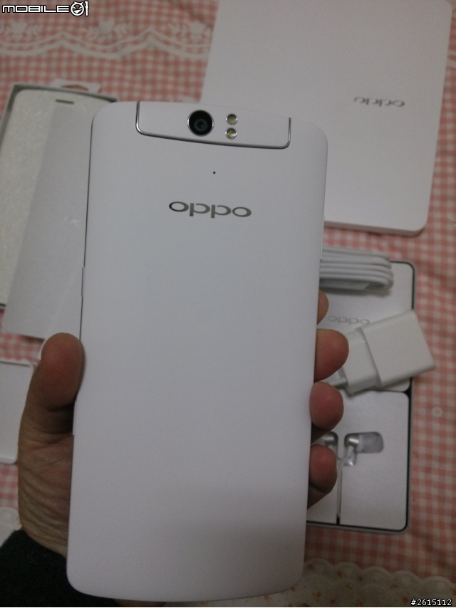 OPPO N1 16G 白色 WCDMA 國際版-快速開箱~圖多~