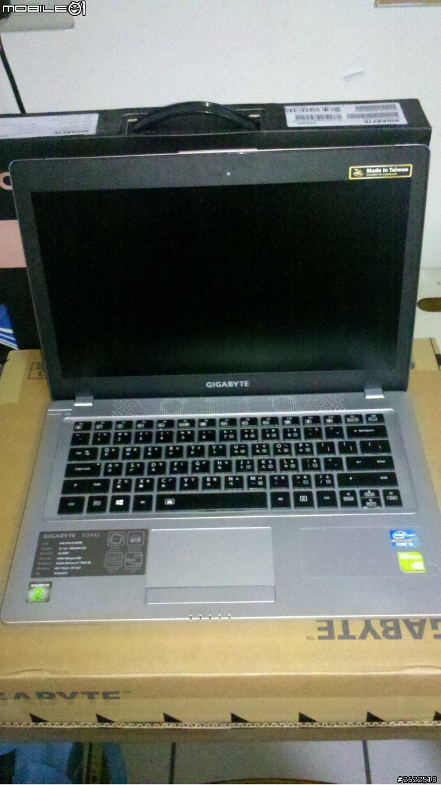 技嘉 GIGABYTE U2442D開箱文