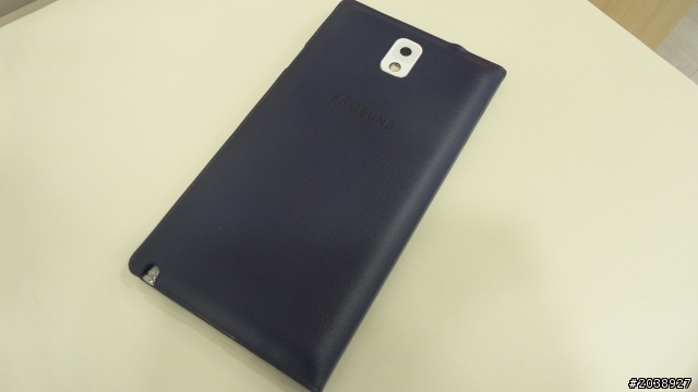 Note3 SView 皮套 藍紫色開箱