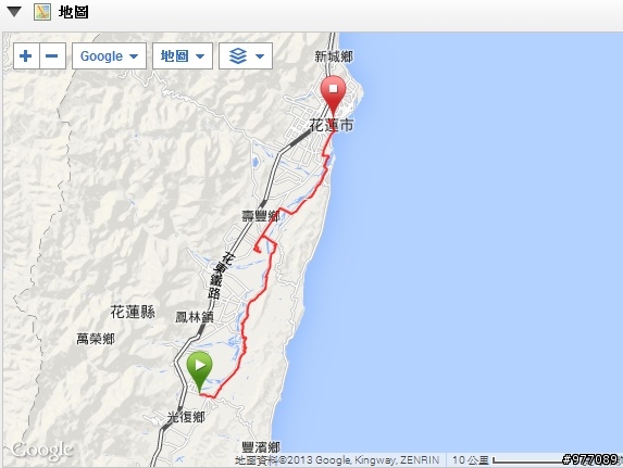 花東漫騎3天(197+東40+台11+台30+193 )