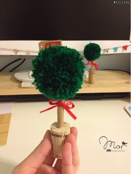 手作DIY - 可愛聖誕小樹教學