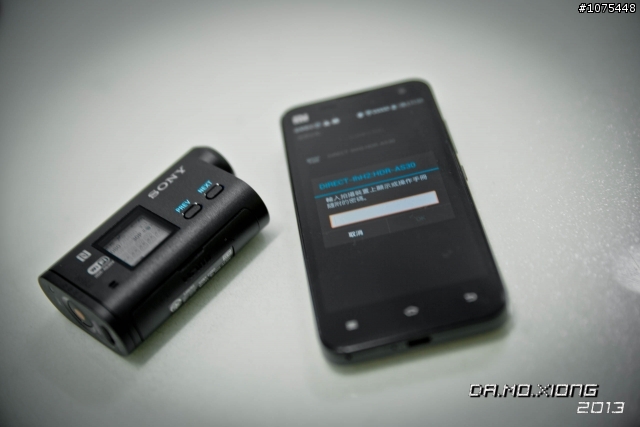 Sony HDR-AS30VR 開箱~連線測試