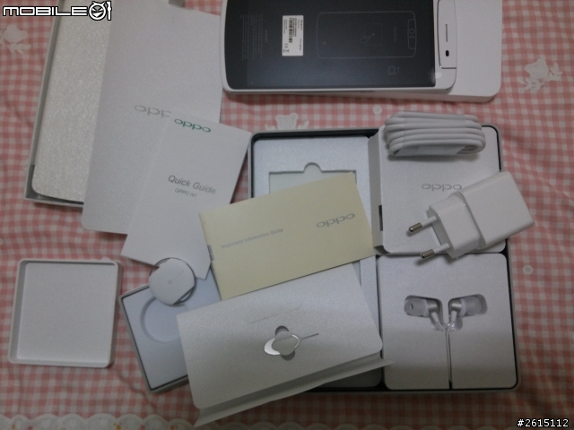 OPPO N1 16G 白色 WCDMA 國際版-快速開箱~圖多~