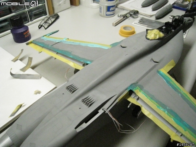 Trumpeter 1/32 F-18F 超級大黃蜂製作分享
