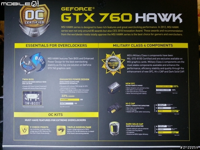 雙重火力的合金裝備!MSI GTX760 HAWK & 7970PE 3GD5 BE 雙卡開箱