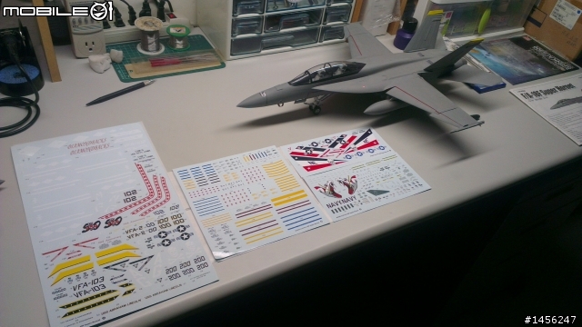 Trumpeter 1/32 F-18F 超級大黃蜂製作分享