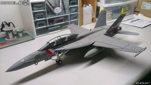 Trumpeter 1/32 F-18F 超級大黃蜂製作分享