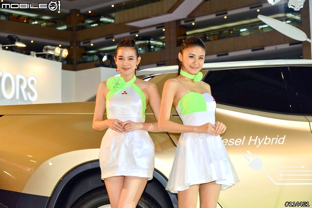【體驗活動】2014 台北車展 Mitsubishi 車展特派員展場分享~( 補些福利照片囉 )