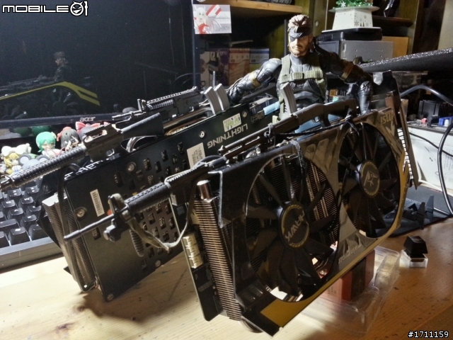雙重火力的合金裝備!MSI GTX760 HAWK & 7970PE 3GD5 BE 雙卡開箱