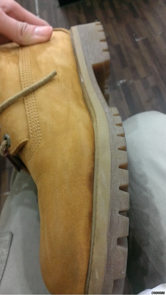 Timberland 6941R 40週年紀念款 鞋側水痕問題