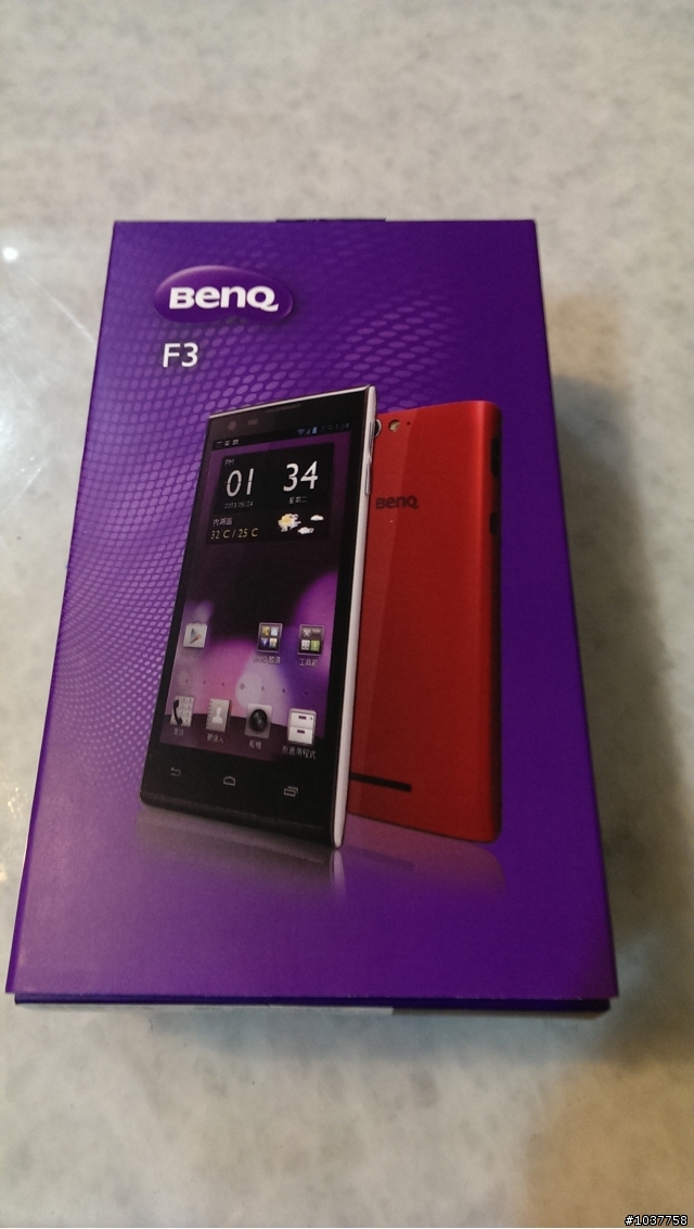 BENQ F3手機開箱