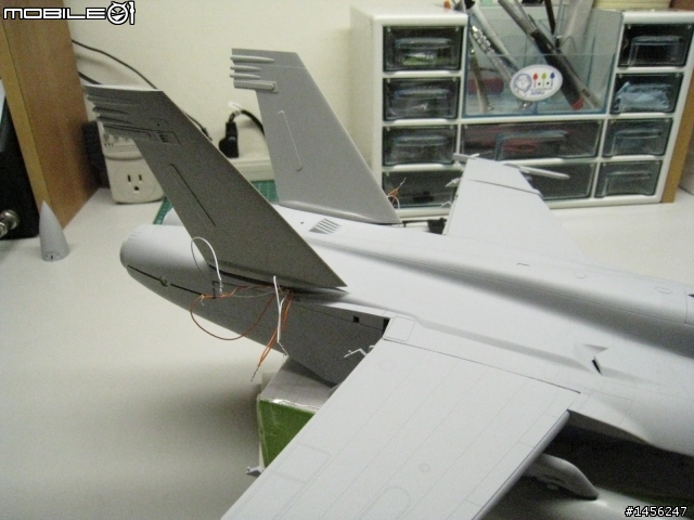 Trumpeter 1/32 F-18F 超級大黃蜂製作分享