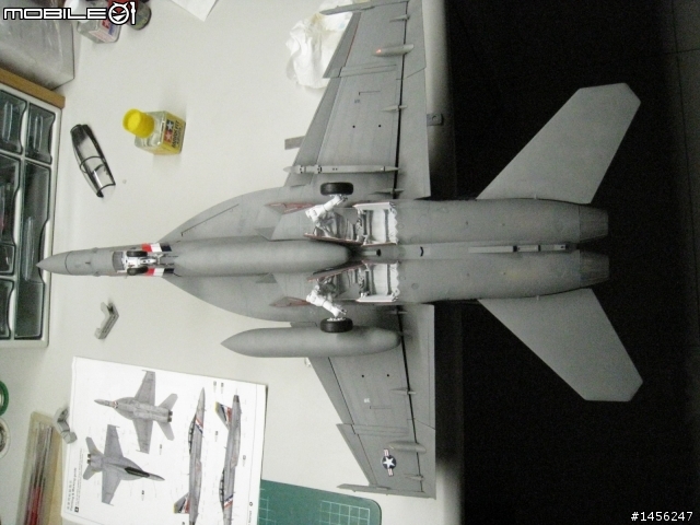 Trumpeter 1/32 F-18F 超級大黃蜂製作分享
