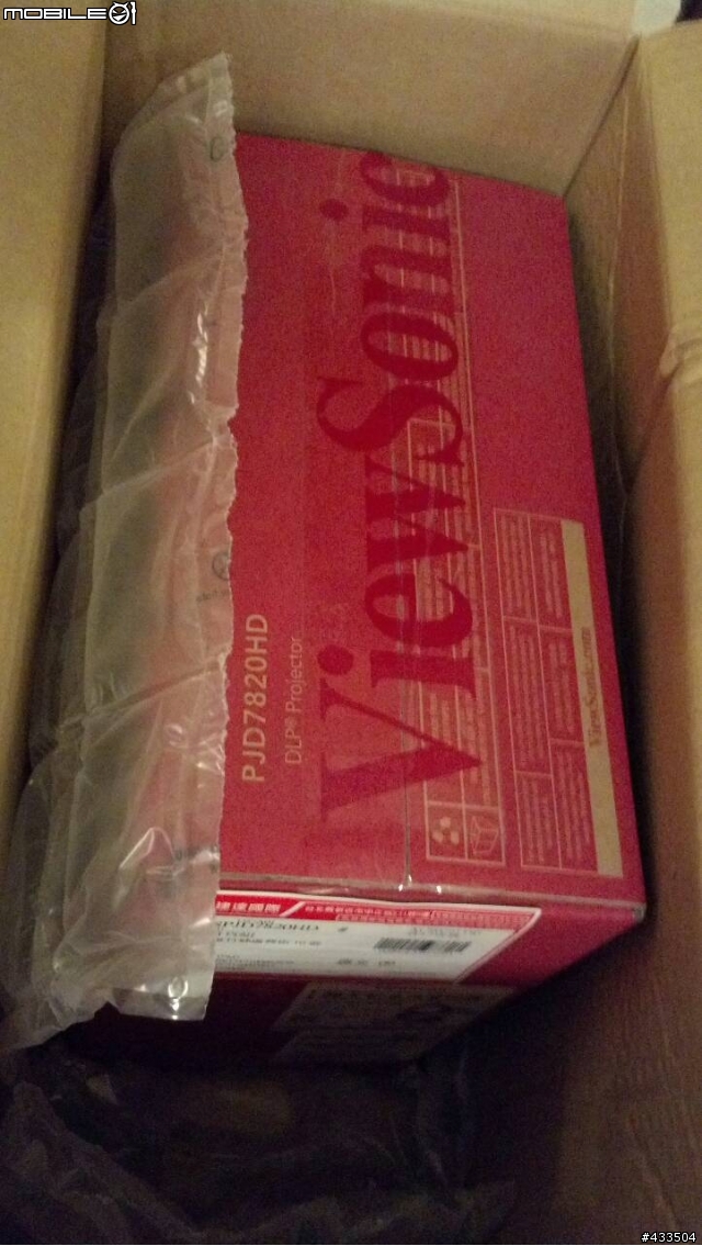 ViewSonic PJD7820HD小開箱測試