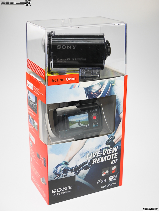 用手錶監控錄影 Sony HDR-AS30VR 攝錄套組開箱!