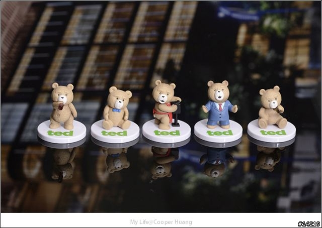 TED 熊麻吉扭蛋開箱