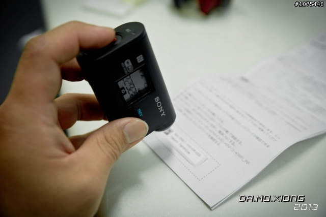 Sony HDR-AS30VR 開箱~連線測試