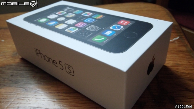 驚險開箱~iPhone 5S太空灰16G