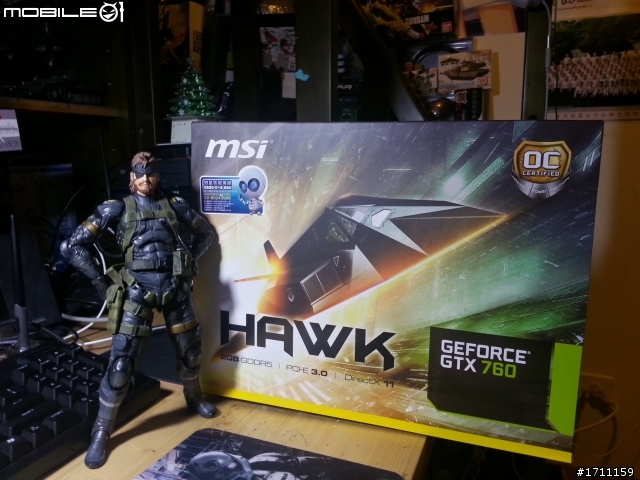 雙重火力的合金裝備!MSI GTX760 HAWK & 7970PE 3GD5 BE 雙卡開箱