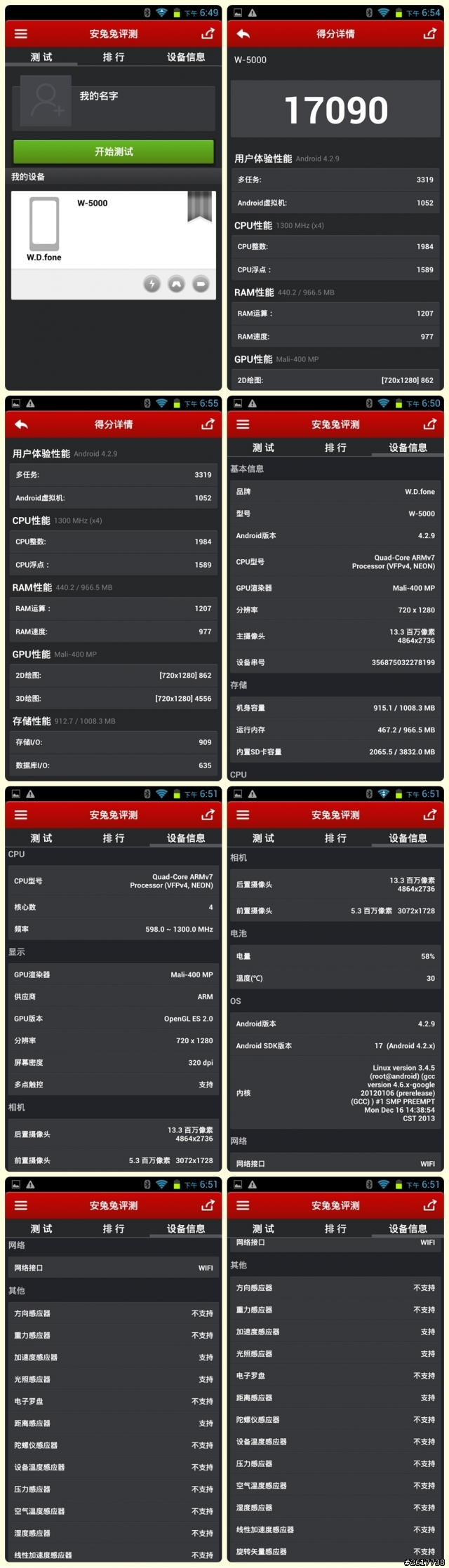 沃達豐 W-5000 mini NOTE3 開箱用看看!