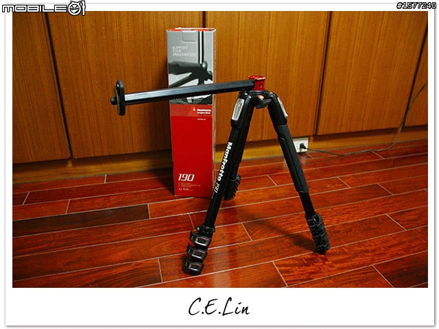 【開箱】Manfrotto 190 MT190XPRO4 新款鋁合金腳架 輪到我來開了!!!