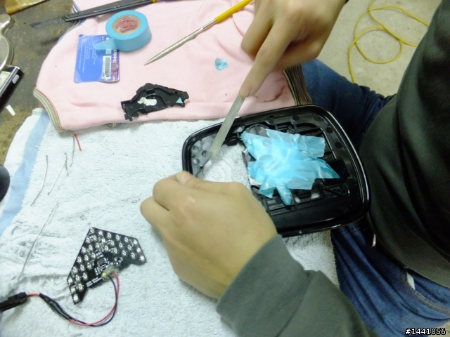 ACCORD 8 Diy安裝後視鏡箭型SMD燈分享