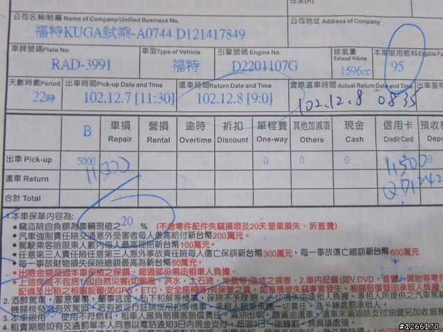 遺憾的試乘-THE ALL-NEW KUGA 24小時免費試駕