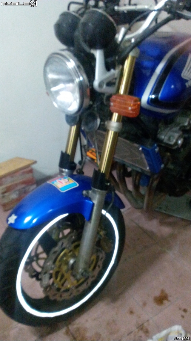 CB400 Diy 更換前叉管與卡鉗