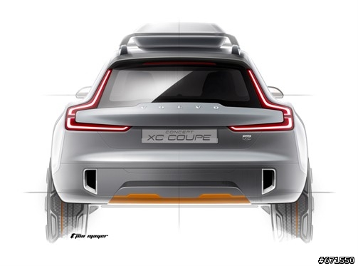 圖集與影片分享!The Volvo Concept XC Coupé 以及 The Volvo Concept Coup!